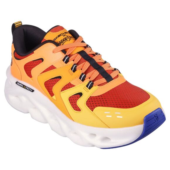 Skechers X Snoop Dogg: UNISEX GO RUN Swirl Tech - Dizzie Orange Red SZ 13: NWT - Picture 13 of 15